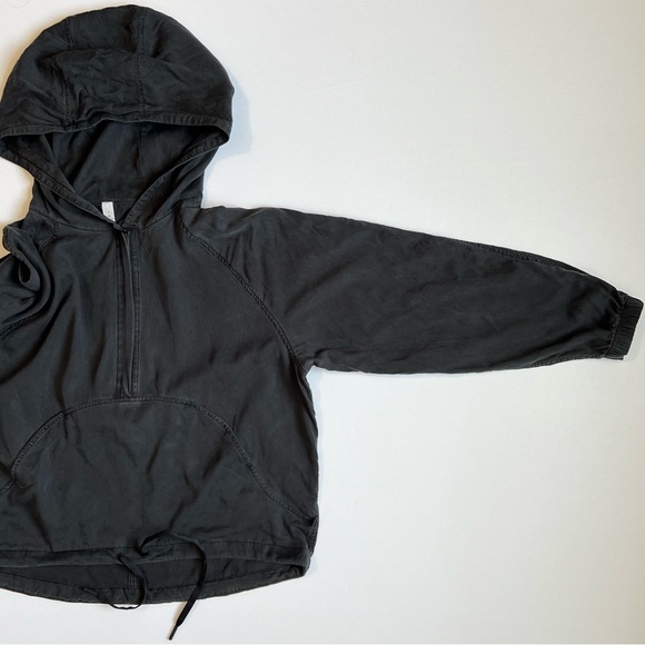 Lululemon City Stroll Hoodie Black 6/S/Small Tencel Pullover Lightweight Jacket - Picture 4 of 15